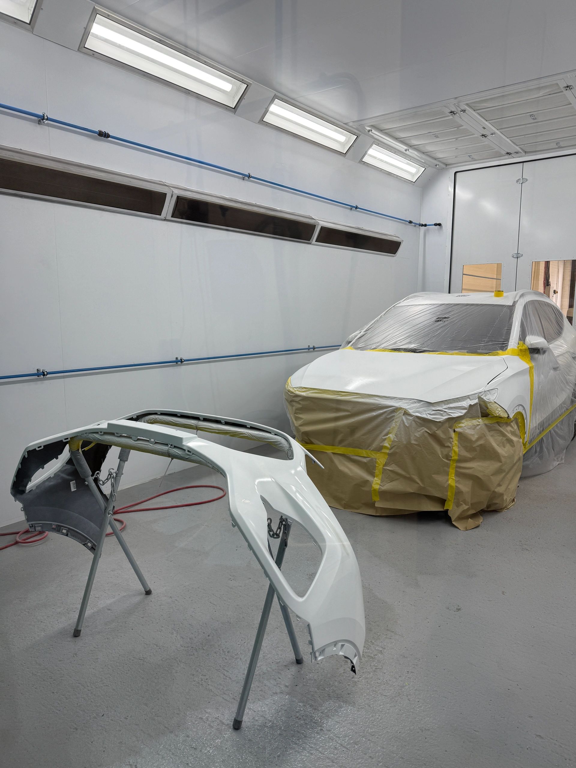 State of the art elecrtic spray booth