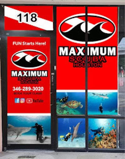 Maximum Scuba Houston - North Houston dive shop serving the Woodlands, Spring and Conroe.