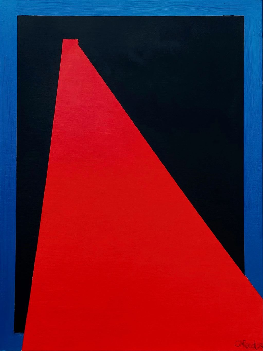 Aperture no. 1, 2023
24 x 18 inches, oil on canvas