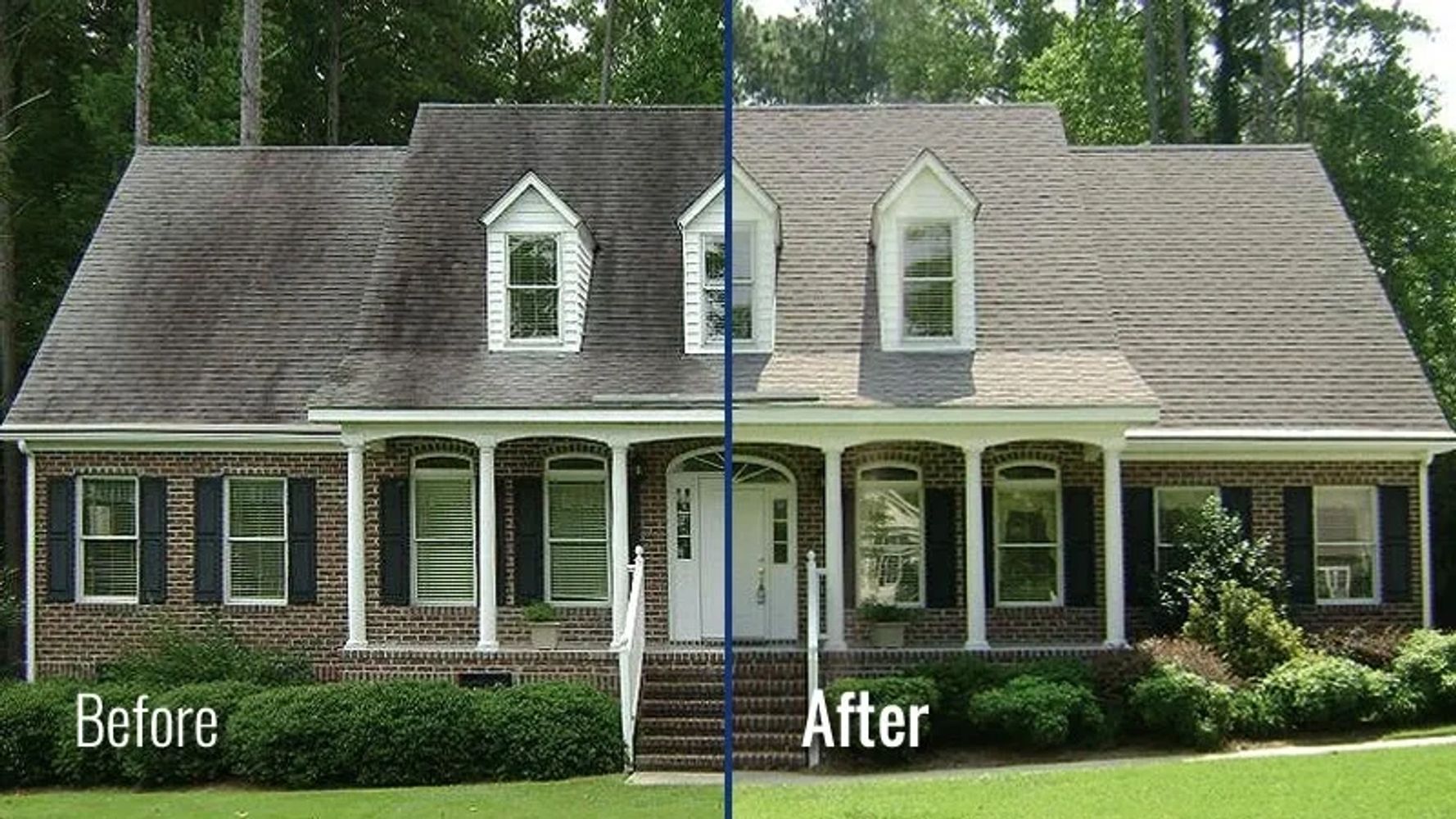 Roof Cleaning Moss Cleaning instead of Roof Repair or roof replacement Forestburgh, Rock Hill, Wolfe Lake, White Lake, Wurtsboro, Liberty, Monticello, Fallsburg, South Fallsburg, Loch Sheldrake, Fair Oaks, Goshen, Sullivan County, Orange County, Putnam County, Ulster County