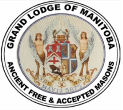 Seal of the Grand Lodge of Manitoba, Ancient Free &amp; Accepted Masons.