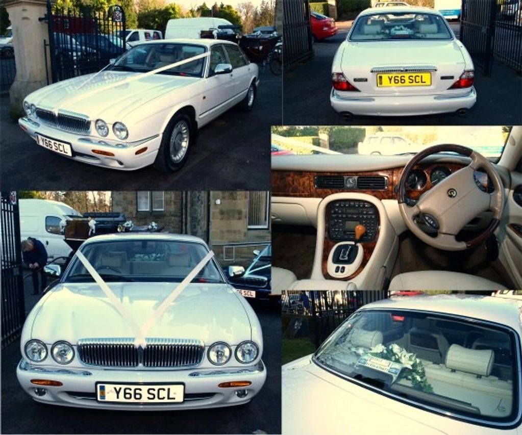 Daimler 8 - Onyx White, Ivory Leather, 4L V8 LWB. Y66 SCL