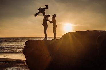 La Jolla, Ca family photoshoot