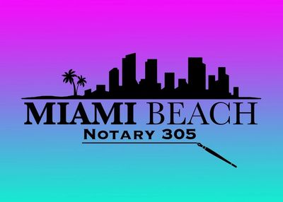 Miami Beach notary near me and apostille