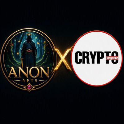 Anon x Crypto Magazine . Issue 14 featured 