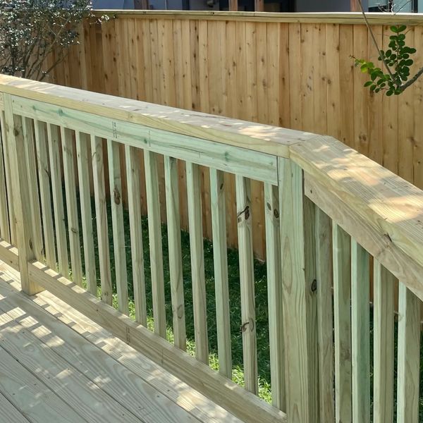 Above Ground Pool Deck