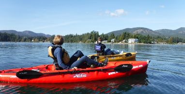 Explore Sooke Harbour and Basin with you own Hobie MirageDrive Kayak Sooke Victoria Vancouver Island BC Canada