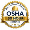  OSHA 30 certified professional ensuring advanced safety standards and job site protection. 