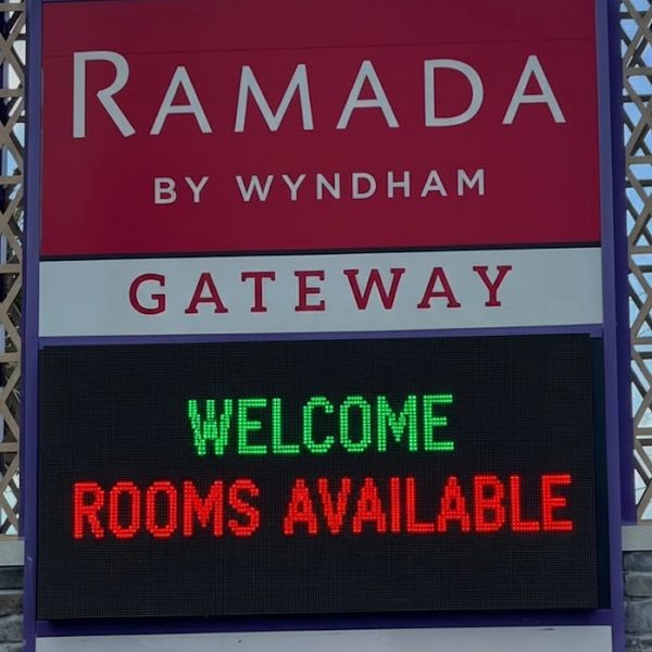 After performing commercial LED sign repair, digital sign repair, and LED display repair, the sign now operates with crisp, bright, and stable visuals.