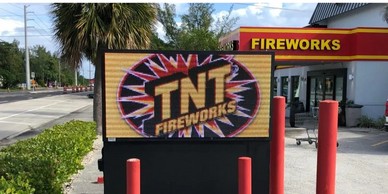 Illuminated Business Signs.