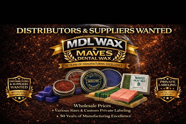 MDL premium dental wax made in USA since 1973, highly refined carving, casting, inlay, jewelry, CNC,