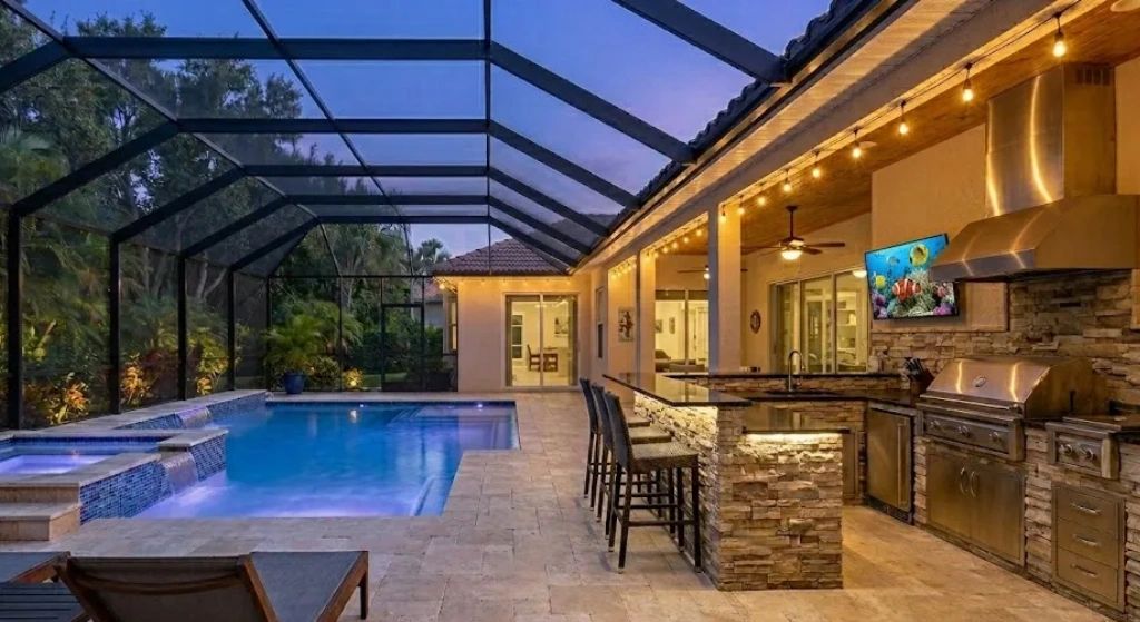 Stone Outdoor Kitchens