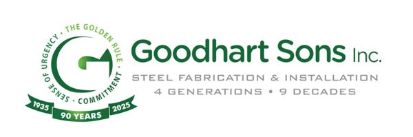 Logo - Goodhart Sons, Inc. Steel Fabrication & Installation