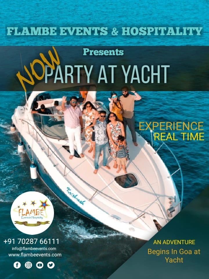 Yacht Party in Goa, Yacht Party Planning