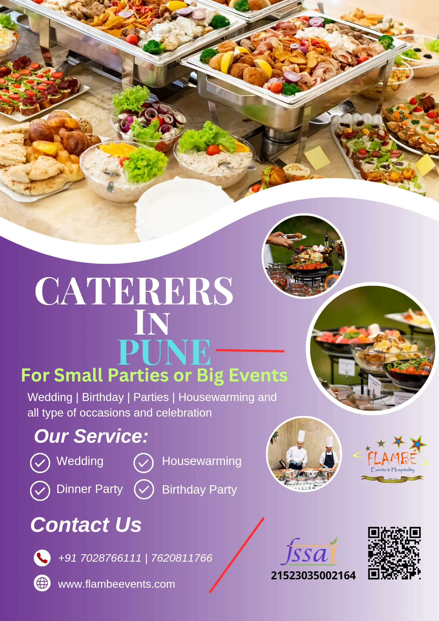 CATERERS IN PUNE FOR SMALL PARTY 2025
