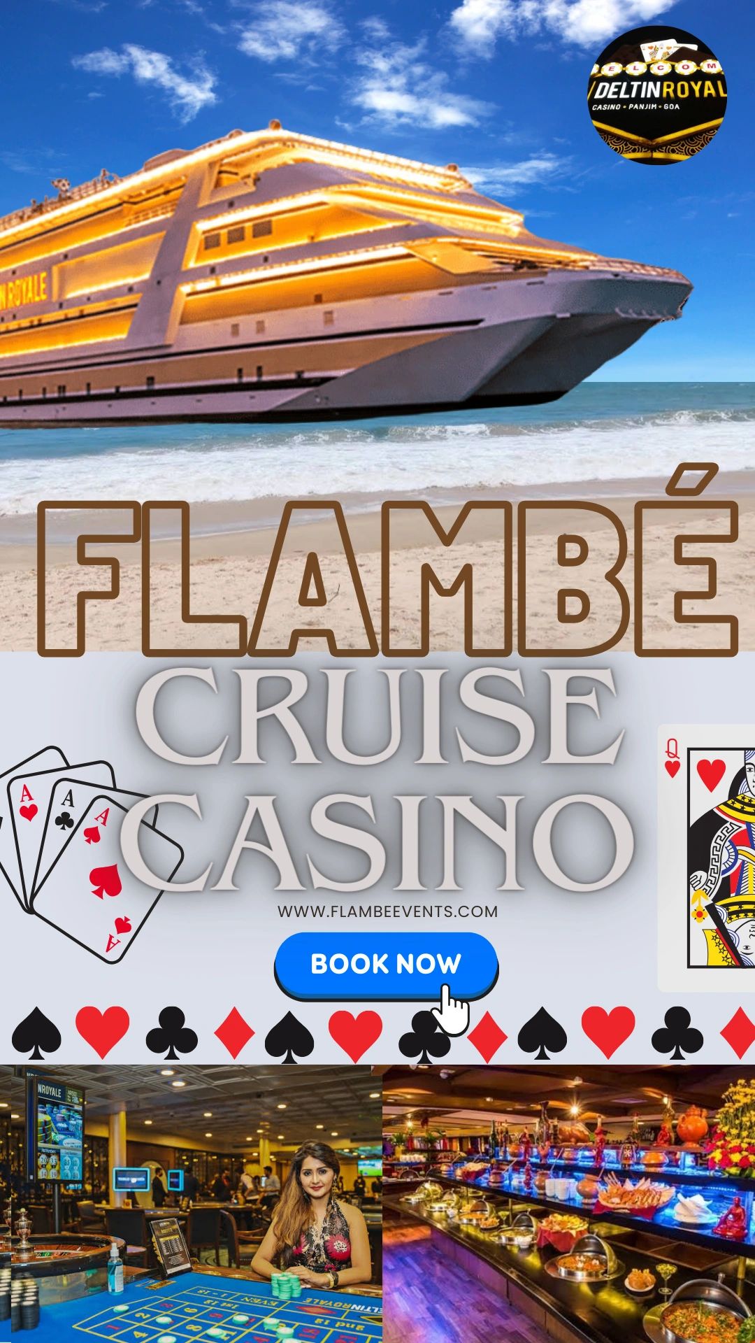 Casino Cruises in Goa Booking