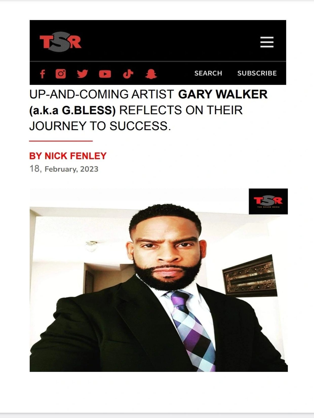 EDF.ent Presents Legendary Gary