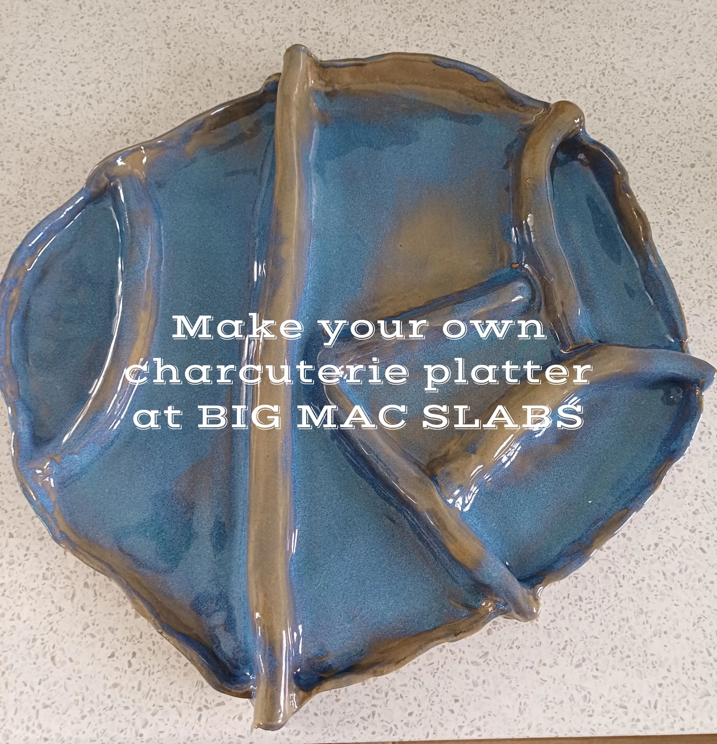 Big Mac Slabs Make a Pottery Charcuterie Platter