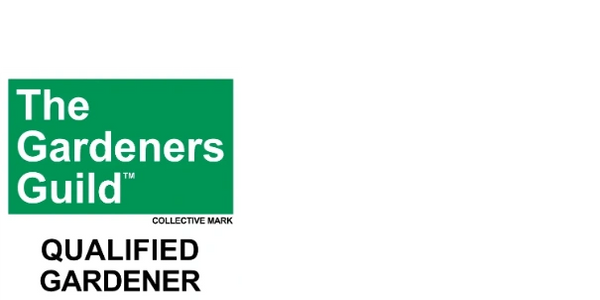 Certified Qualified gardener, registered with the Gardeners Guild