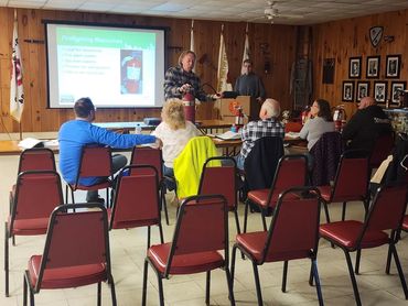Leo Kennedy & Captain Levenson Training CERT Class