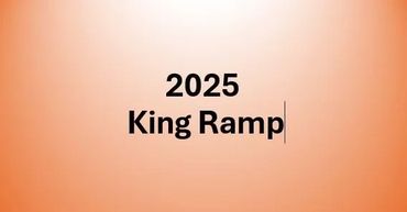 Text on gradient background reading '2025 King Ramp'.