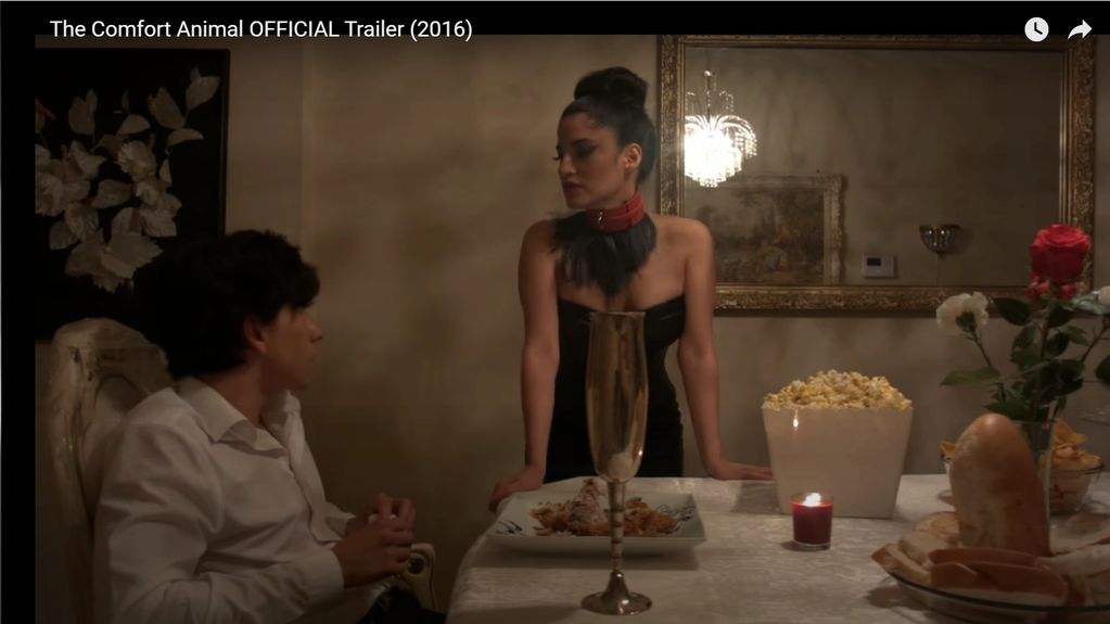 A Still from "The Comfort Animal," a short film written and directed by Ramsey Attia.

This characte