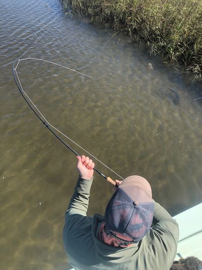 The Lowdown On Fly Fishing For Late Summer Low Tide Redfish