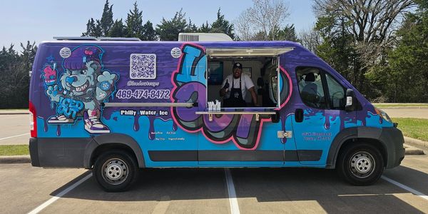 iced out philly water ice truck