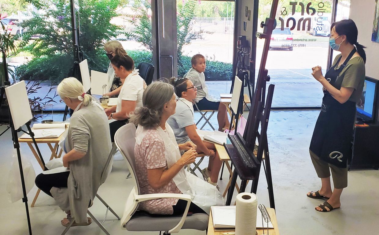 painting classes for adults and children