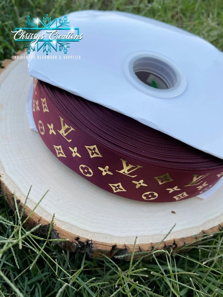 1.5’ Designer Ribbon; (Burgundy)