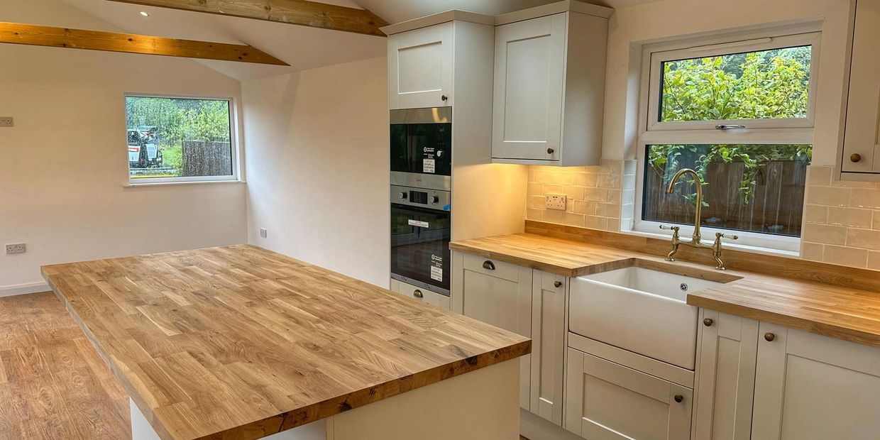 Newly fitted kitchen