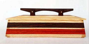 Ash, Paduk and Wenge Jewelry Box