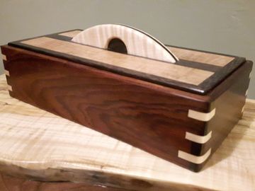 Walnut, Maple and Wenge Jewelry Box