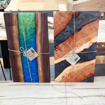 Epoxy Charcuterie Boards