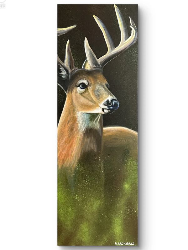 A symbol of quiet guardianship. This painting serves as a reminder to stay vigilant and present, loo