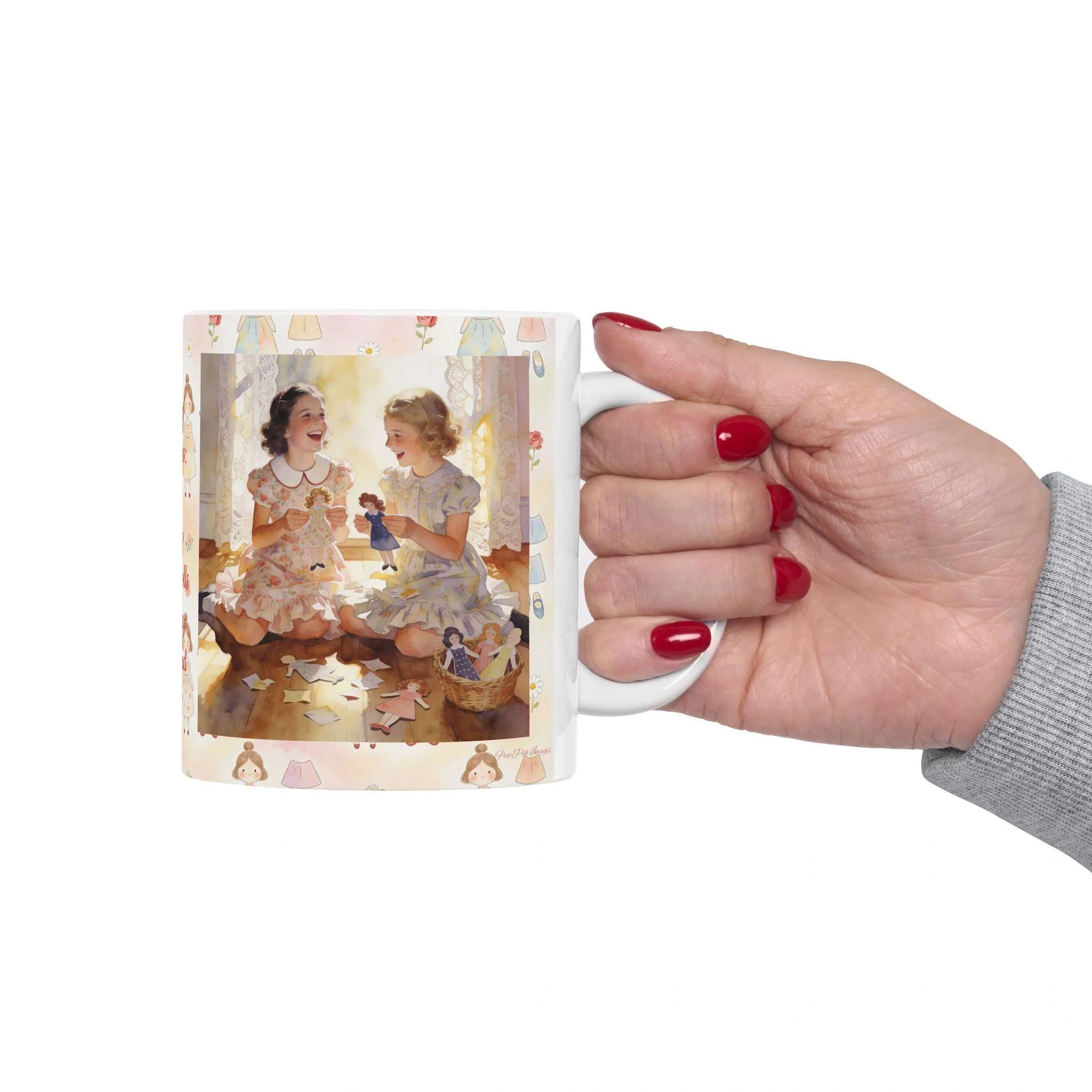 Making Memories: Playing Paper Dolls with Your Best Friend