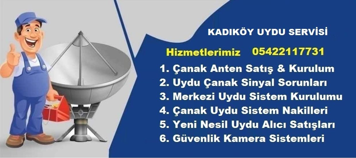 Kadıköy uydu servisi, Kadıköy uydu tamircisi, Kadıköy Antenci, Kadıköy merkezi uydu sinyal sorunları