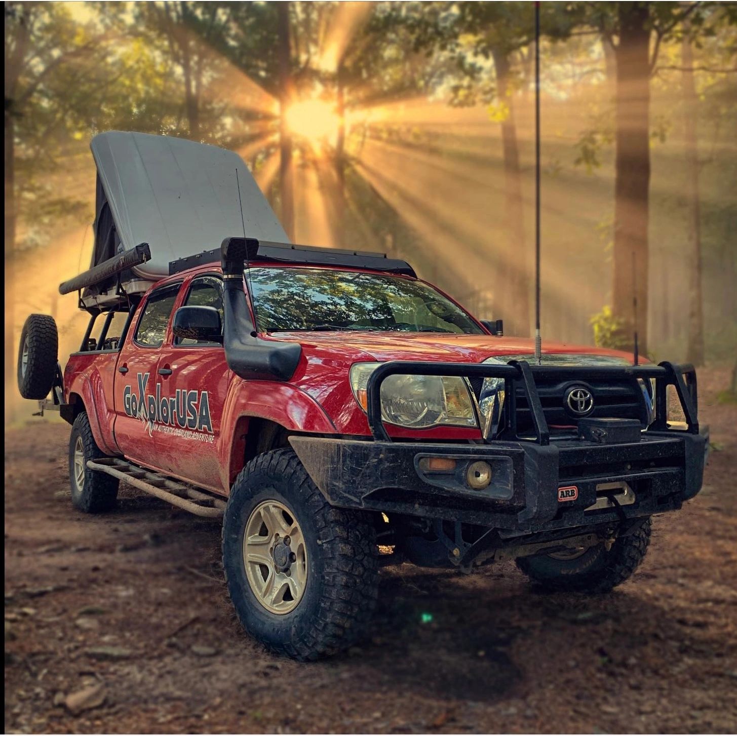 Ozark National Forest Sunrise with GoXplorUSA.