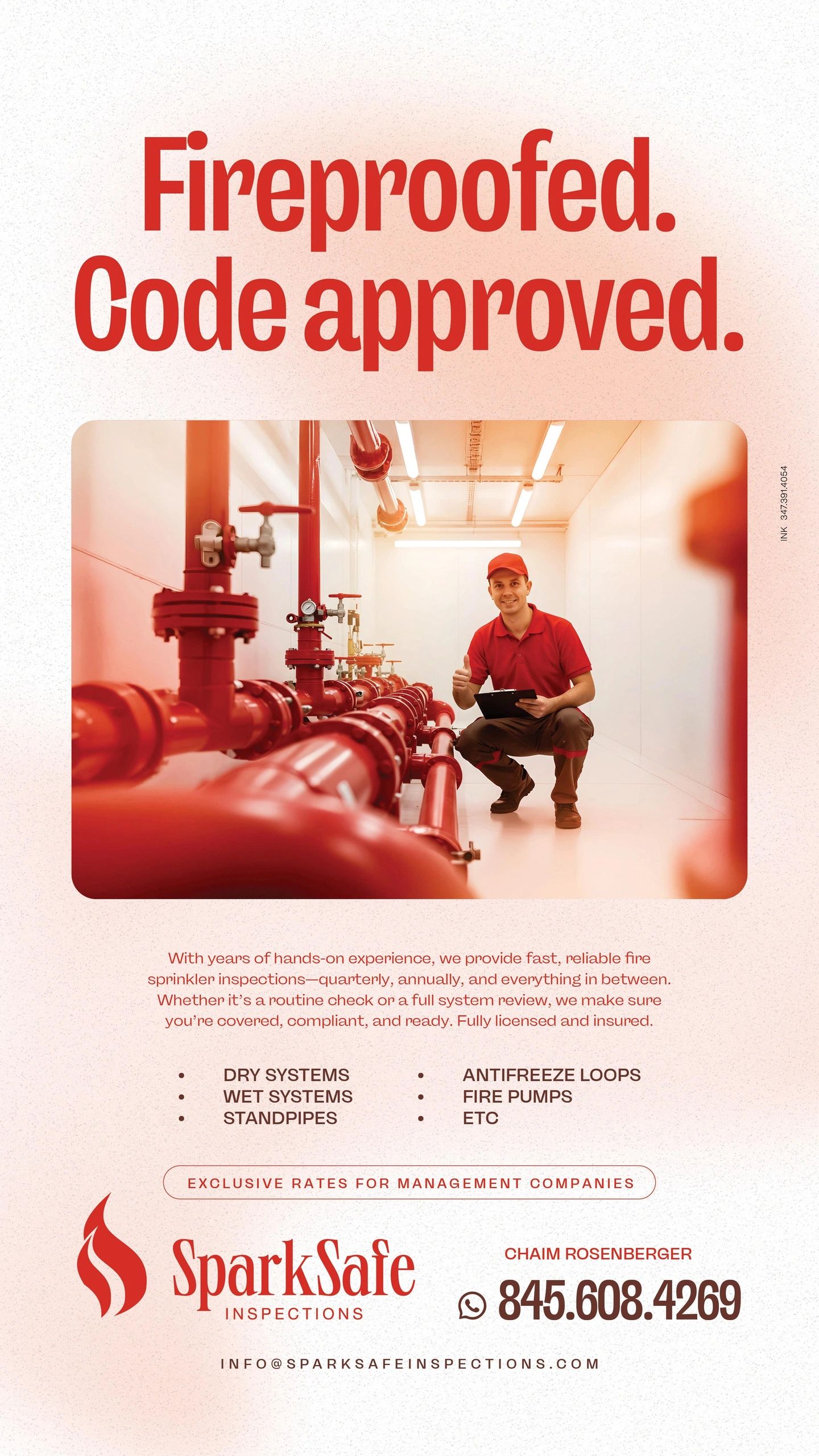 Welcome to SparkSafe Inspections
With almost a decade of experience, 
We are Your trusted partner fo