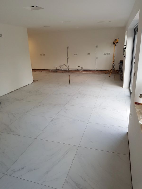 grey marble kitchen floor tiles