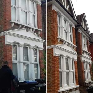 repointing, brick tinting, lime mortar, full restoration, painting decorating, window sill repair