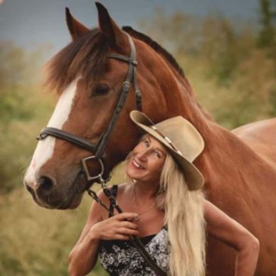 Yvonne grew up in a remote Saskatchewan town, where her bond with horses instilled values of care an