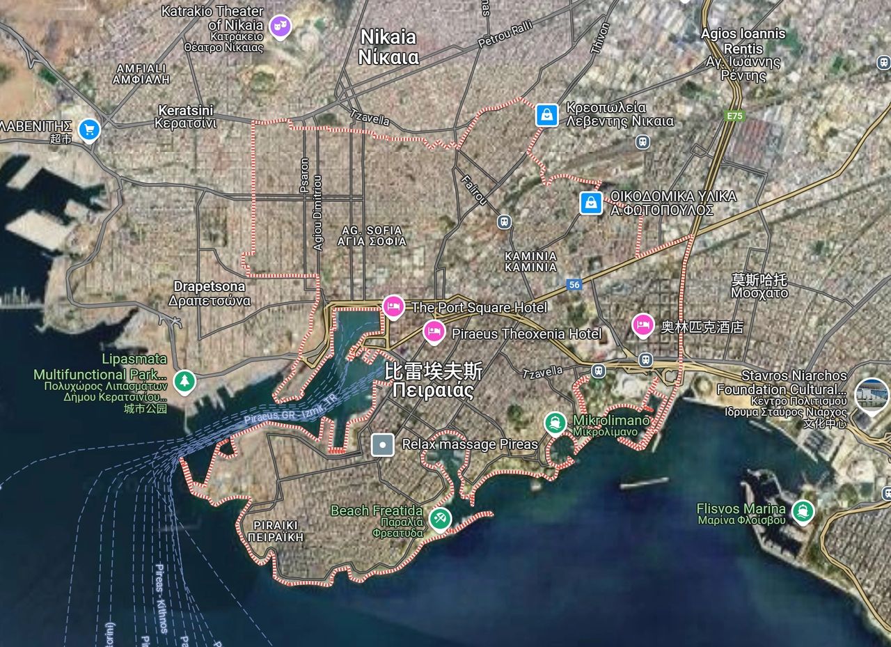 希腊比雷埃夫斯中心区域55m²新建公寓，可以租到多少钱？