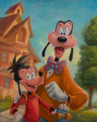 "Goof Troop" Oil on Canvas 16" x 20" - Available