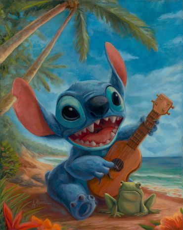 "Stitches Island Melody" 16" x 20" Oil on Canvas- Available