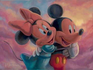 "Sweet Embrace" Oil on Canvas 9" x 12" 