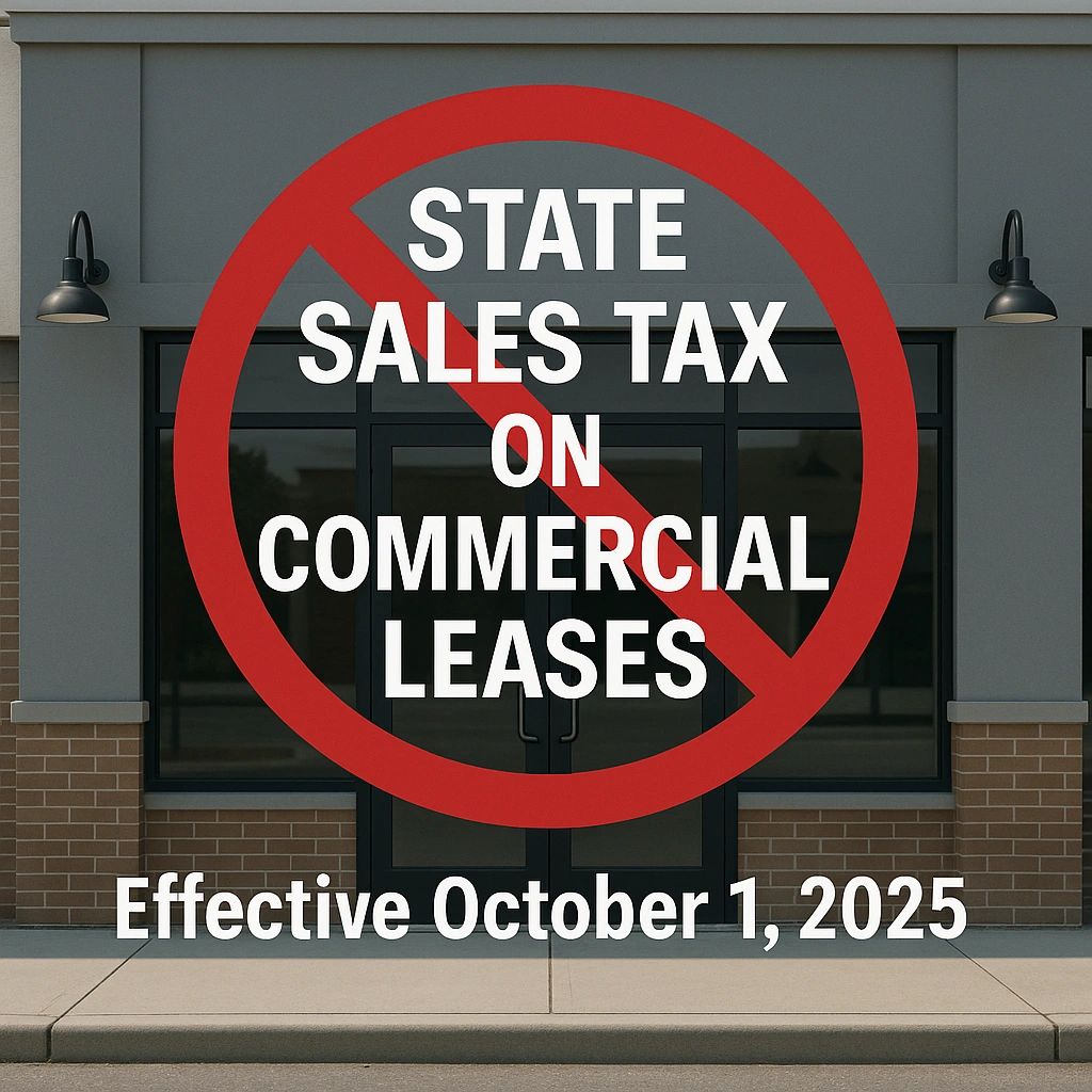 HB7031 Eliminates Sales Tax on Commercial Leases 