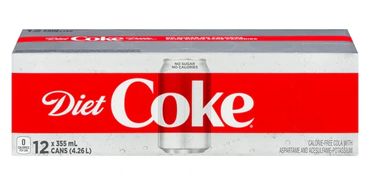 COKE DIET CANS 12x355ML