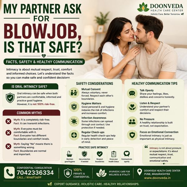 My partner ask for blowjob, is that safe?