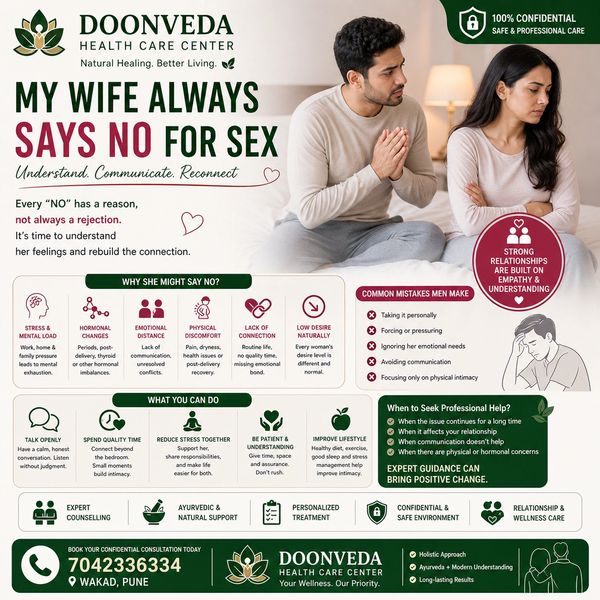 my wife always say NO for sex